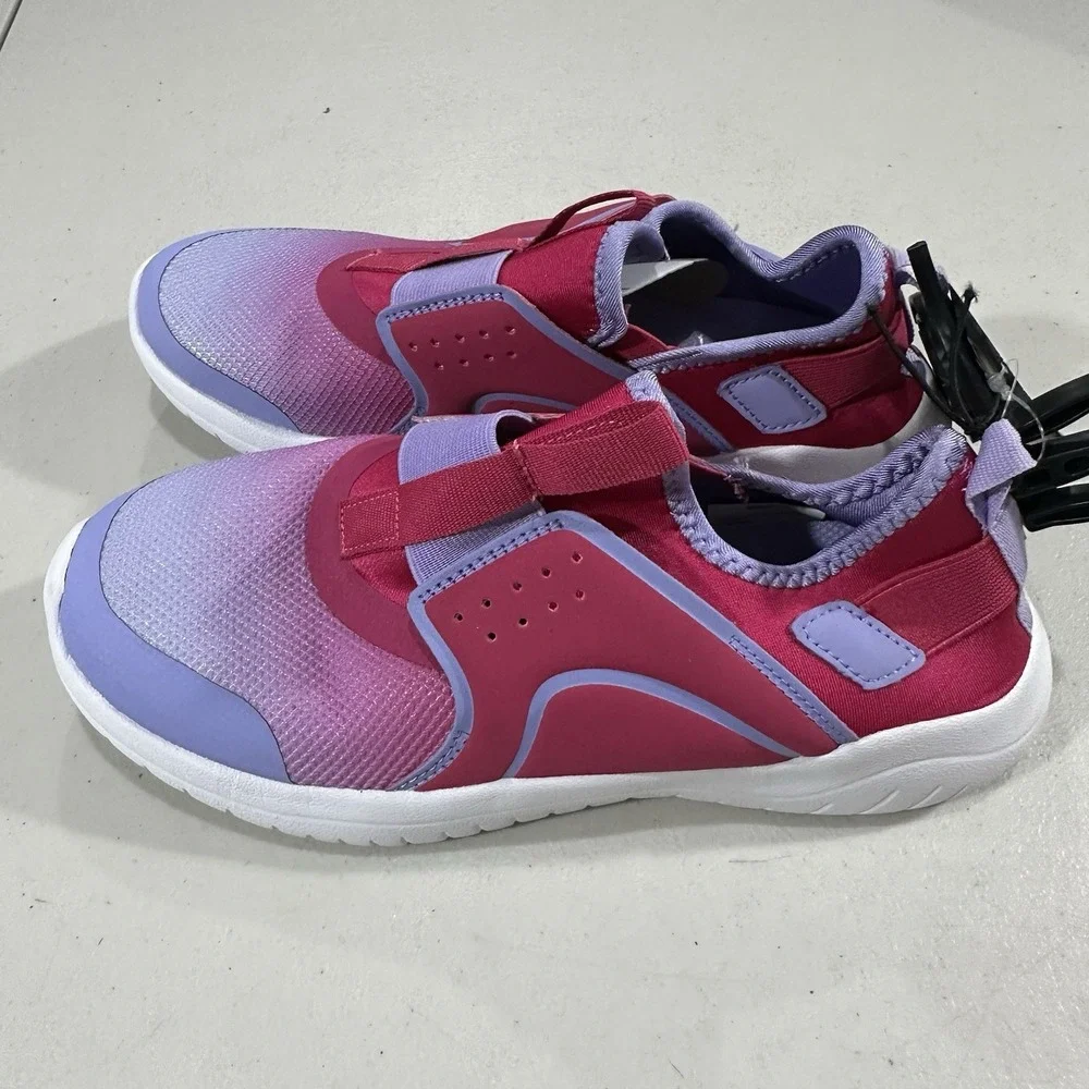 Walmart Athletic Works Toddler Girl StepIn Sneakers Pink Fade Size 5 NWT